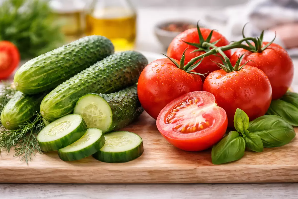 Огурец и помидор: что выбрать для здоровья и похудения?