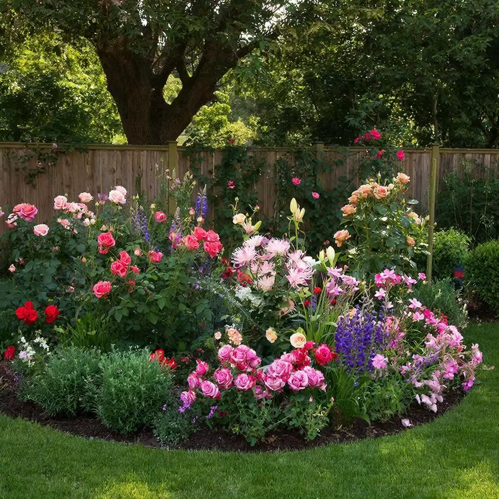 Каменные клумбы: вдохновение для вашего сада