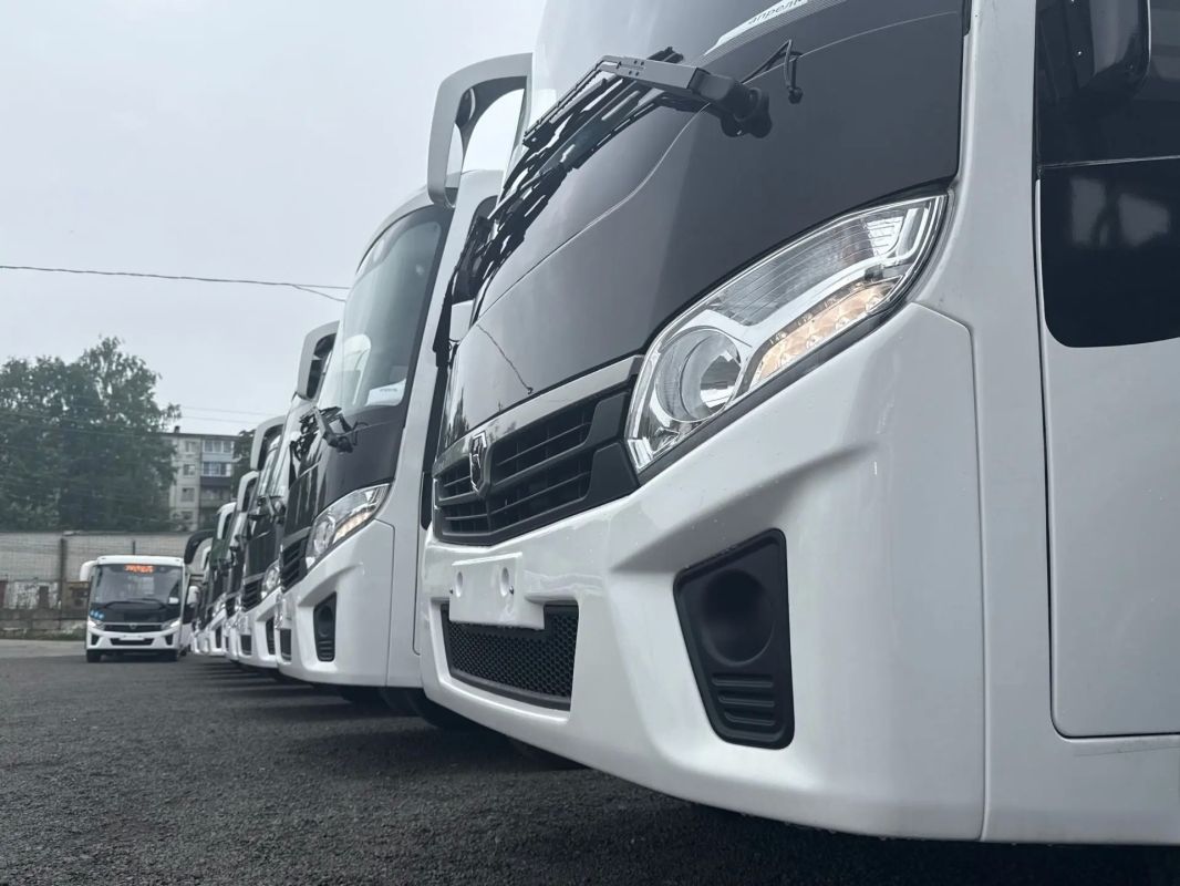 Новые автобусы поступили в Петрозаводск Новые автобусы поступили в Петрозаводск