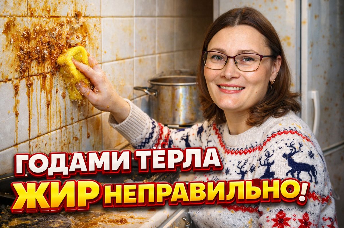 Как навести порядок на кухне: секреты борьбы с жиром