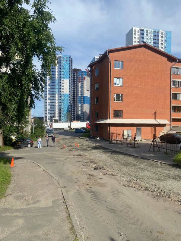 В петрозаводском районе Кукковка идет ремонт внутриквартальных проездов В петрозаводском районе Кукковка идет ремонт внутриквартальных проездов