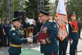 Отдельной железнодорожной бригаде в Карелии вручили боевое знамя