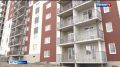 На улице Белинского в Петрозаводске завершается строительство дома, который возводят по программе расселения из аварийного жилья