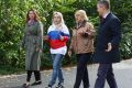 Анна Лопаткина оценила проведенный ремонт тротуара на Октябрьском проспекте