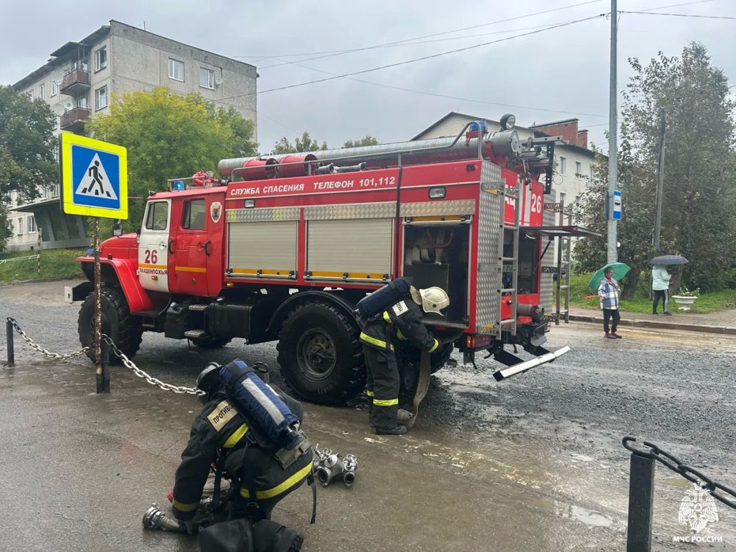 Тренировка по эвакуации прошла в Лахденпохье Тренировка по эвакуации прошла в Лахденпохье