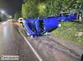 Сегодня ночью в Питкяранте в ДТП разбился водитель