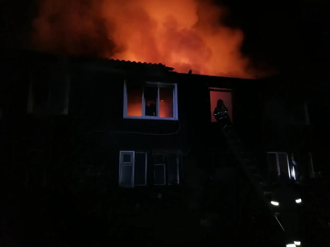 Два человека пострадали в пожаре в Олонецком районе Два человека пострадали в пожаре в Олонецком районе