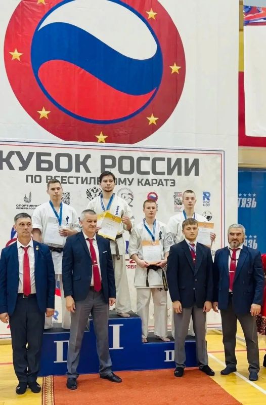Каратисты из Петрозаводска завоевали медали на Кубке России Каратисты из Петрозаводска завоевали медали на Кубке России