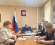 Прокурор республики Дмитрий Харченков в рамках работы мобильной приемной провел личный прием жителей Пудожского района