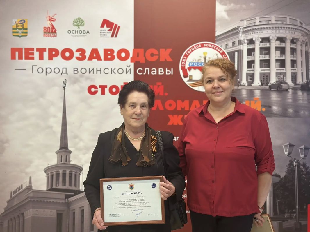 Колыхматова: Помните, в апреле мы открывали в аэропорту «Петрозаводск» выставку «Петрозаводск — Город воинской славы Колыхматова: Помните, в апреле мы открывали в аэропорту «Петрозаводск» выставку «Петрозаводск — Город воинской славы