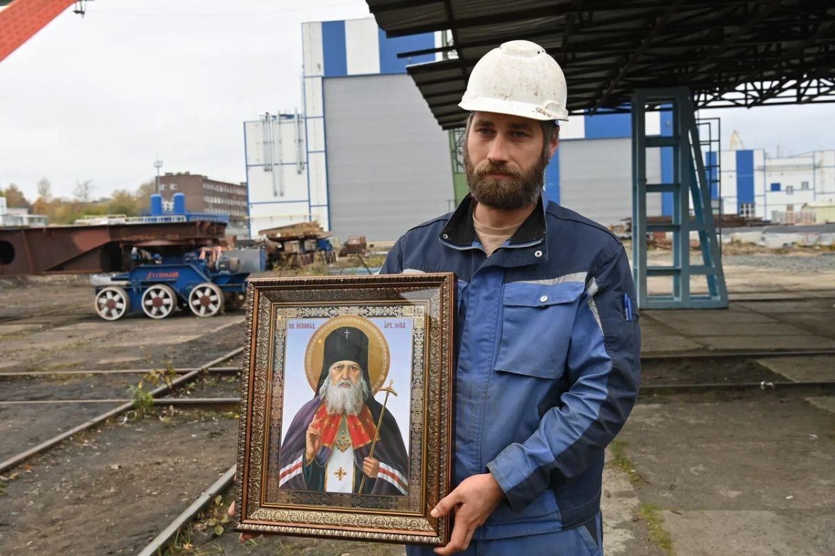Артур Парфенчиков: «Святитель Лука» сошёл со стапелей ОССЗ Артур Парфенчиков: «Святитель Лука» сошёл со стапелей ОССЗ