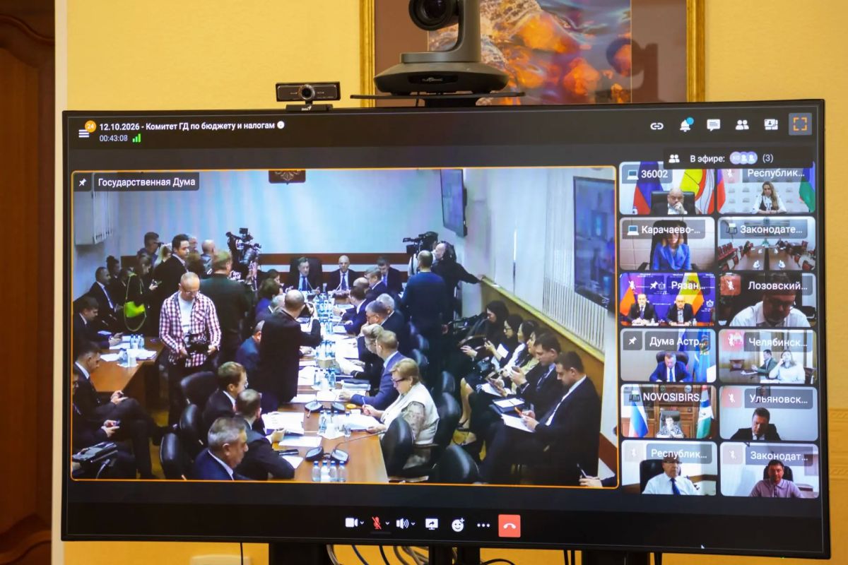 Председатель Комитета по экономической политике, бюджету и налогам Законодательного Собрания Карелии Надежда Дрейзис по видео-конференц-связи принимает участие в заседании Комитета по бюджету и налогам Государственной Думы Председатель Комитета по экономической политике, бюджету и налогам Законодательного Собрания Карелии Надежда Дрейзис по видео-конференц-связи принимает участие в заседании Комитета по бюджету и налогам Государственной Думы