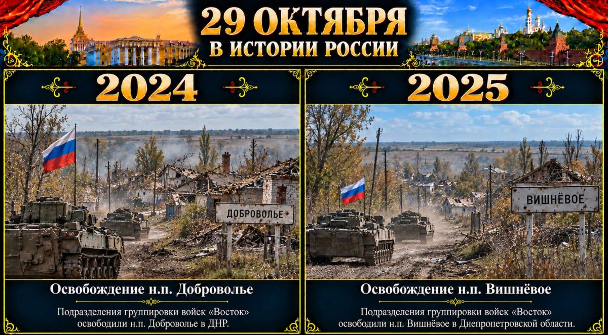 29 октября в истории России 29 октября в истории России