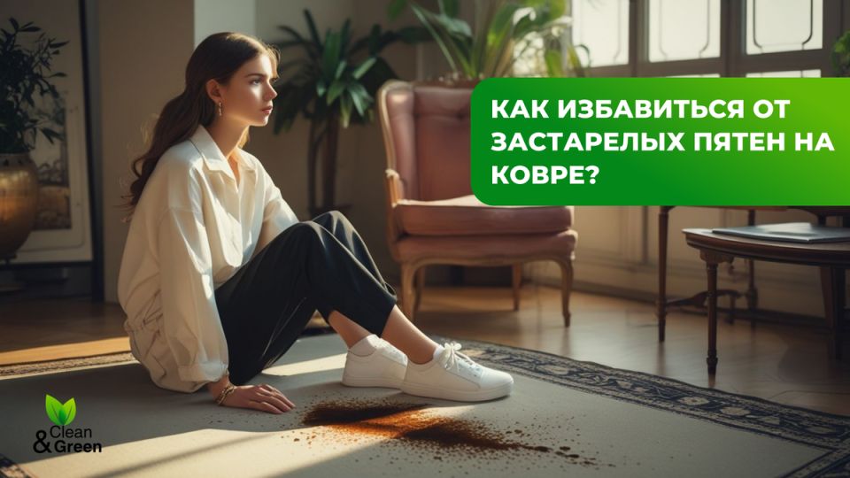 Как вернуть ковру утраченную свежесть: секреты борьбы с застарелыми пятнами