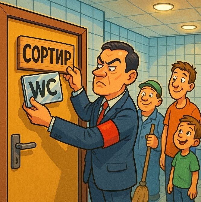 Русский язык в действии: «WC» сменяют на «Общественный туалет»?